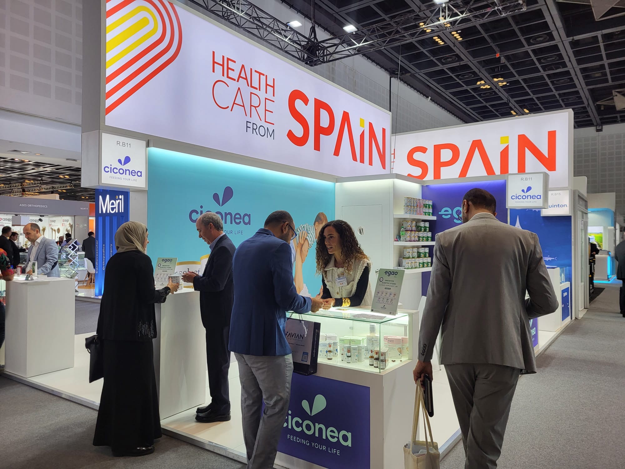 Read more about the article Ciconea Nutrición at Arab Health 2024